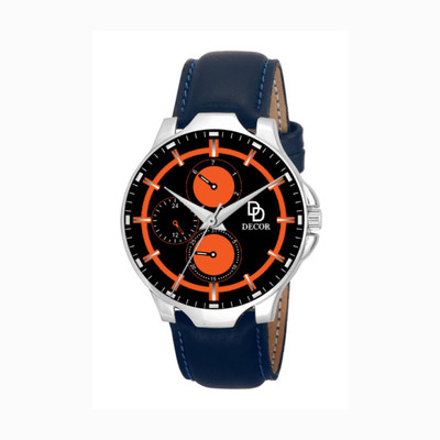 

DECOR BLUE-STRP-1-D67 Modish Watch - For Men
