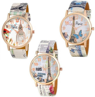 

JM SELLER NEW STYLISH PARIS EDITION JM 051 Watch - For Men & Women