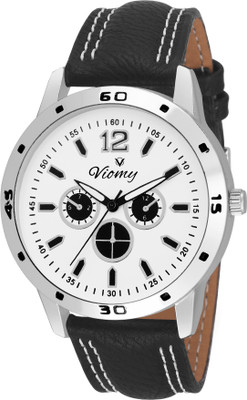 

VIOMY GS2019- STYLISH WHITE DIAL CHRONOGRAPH PATTERN FOR MEN'S & BOYS Watch Watch - For Men