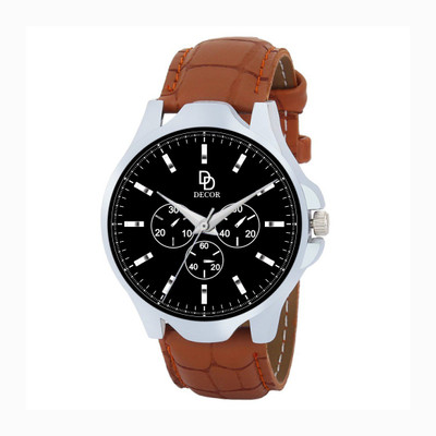 

DECOR BRWN-STRP-1-D40 Modish Watch - For Men