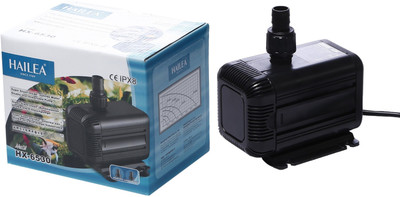 

HAILEA HX-6530 Super Silent Inside/Outside Water Double Use Immersible Pump | Power: 39W | F.MAX: 2600L/H / H.MAX: 2.5m | Water Aquarium Pump(170 cm)