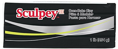 

Sculpey Iii Polymer Clay 1Lb - Black