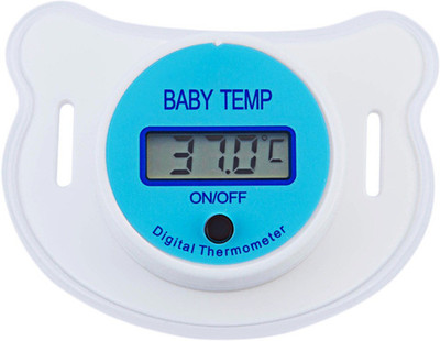 

DALUCI Baby Nipple Thermometer Medical Silicone Pacifier LCD Digital Children's Thermometer Health Safety Care Thermometer Bath Thermometer(Multicolor)