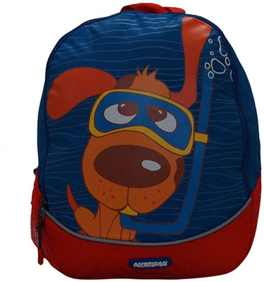 

American Tourister WOODLE PLUS 01 BLUE 13.23 L Backpack(Blue)
