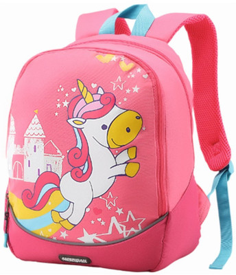

American Tourister WOODLE PLUS 02 PINK 13.23 L Backpack(Pink)