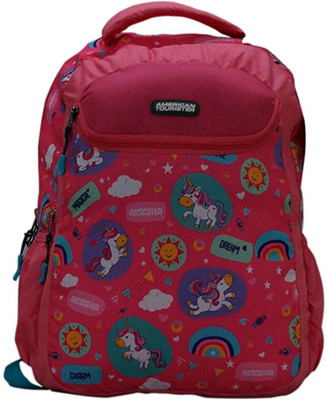 

American Tourister WOODLE PLUS 02M PINK 24.123 L Backpack(Pink)