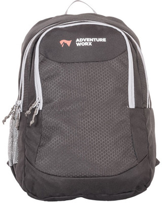 

Adventure Worx Shine 02 25 L Backpack(Grey), Black