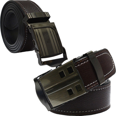 

Sun Shopping Men Formal Brown Synthetic Belt