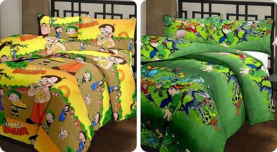 

VAMIRA Cartoon  Comforter(Poly Cotton, Multicolor