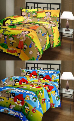 

VAMIRA Cartoon  Comforter(Poly Cotton, Multicolor