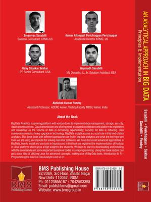 AN ANALYTICAL APPROACH IN BIG DATA PRINCIPLES AND IMPLEMENTATION(English, Paperback, Sasubilli, Sreenivas et al)