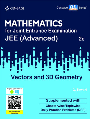 Mathematics for Joint Entrance Examination Jee (Advanced) Vectors and 3D Geometry - Supplemented With Chapterwise/Topicwise Daily Practice Problems (DPP)(English, Paperback, unknown) Mathematics for Joint Entrance Examination Jee (Advanced) Vectors and 3D Geometry - Supplemented With Chapterwise/Topicwise Daily Practice Problems (DPP)(English, Paperback, unknown)