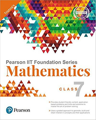 Pearson IIT Foundation Maths Class 7(English, Paperback, TRISHNA)