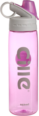 

Cille Outdoor Sports Large Capacity Filter Water Bottle BPA Free Leakproof 950 ml Sipper(Pack of 1, Blue), Pink