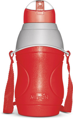 

Milton KOOL RIONA NEW 380 ml Sipper(Pack of 1, Multicolor), Red