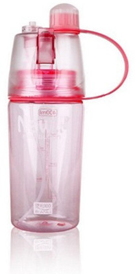 

Kids Mandi 2 in 1 Leak Proof Portable Plastic Drinking and Spray Water Bottle 400 ml Sipper(Pack of 1, Blue), Pink