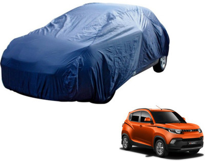 MOCKHE Car Cover For Mahindra KUV100 (Without Mirror Pockets)(Blue)