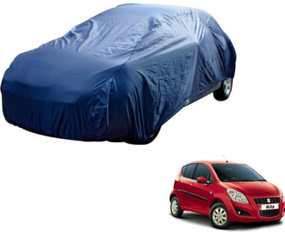 MOCKHE Car Cover For Maruti Suzuki Ritz (Without Mirror Pockets)(Blue)