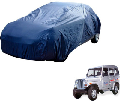 MOCKHE Car Cover For Mahindra Marshal (Without Mirror Pockets)(Blue)