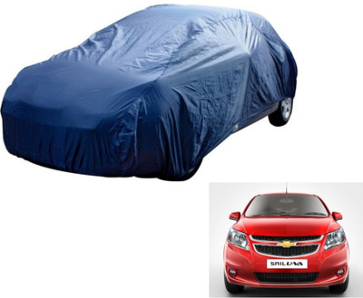 MOCKHE Car Cover For Chevrolet UVA (Without Mirror Pockets)(Blue)