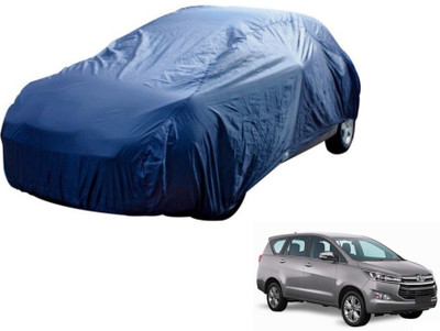MOCKHE Car Cover For Toyota Innova Crysta (Without Mirror Pockets)(Blue)