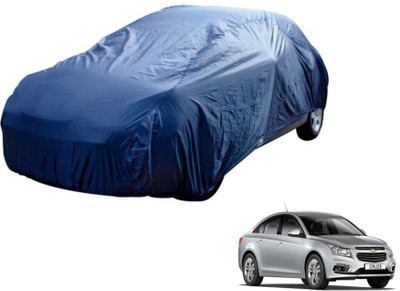 MOCKHE Car Cover For Chevrolet Cruze (Without Mirror Pockets)(Blue)