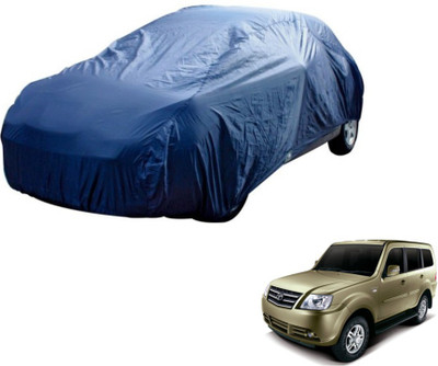 MOCKHE Car Cover For Tata Sumo Grande (Without Mirror Pockets)(Blue)