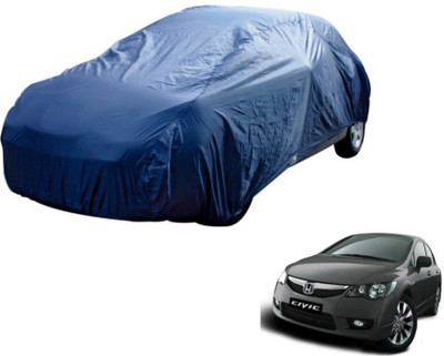 MOCKHE Car Cover For Honda Civic (Without Mirror Pockets)(Blue)