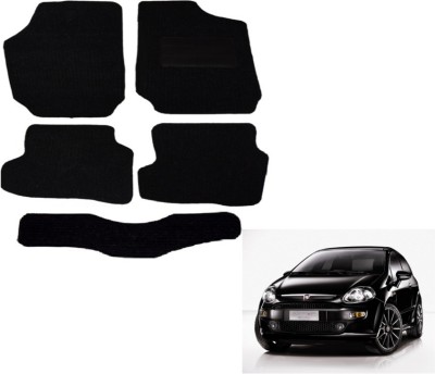 MOCKHE Fabric Standard Mat For  Fiat Punto Evo(Black)