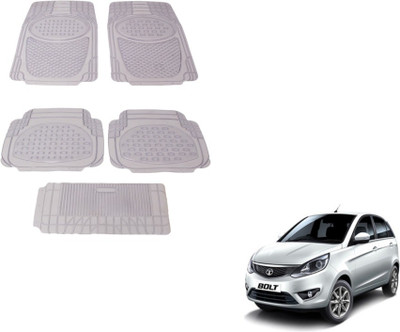 MOCKHE Rubber, Plastic Standard Mat For  Tata Bolt(Clear)