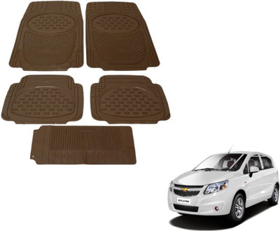 MOCKHE Rubber, Plastic Standard Mat For  Chevrolet Sail UVA(Beige)