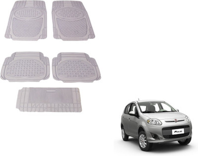 MOCKHE Rubber, Plastic Standard Mat For  Fiat Palio(Clear)