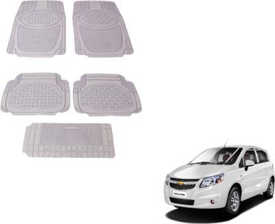 MOCKHE Rubber, Plastic Standard Mat For  Chevrolet Sail UVA(Clear)