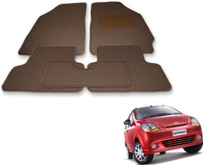 MOCKHE Fabric Standard Mat For  Chevrolet Spark(Beige)