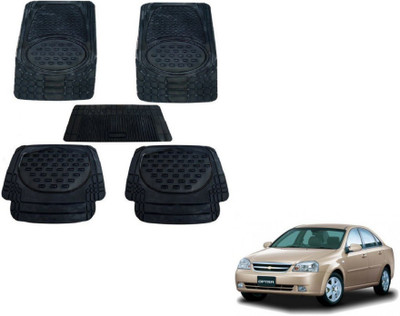 MOCKHE Rubber, Plastic Standard Mat For  Chevrolet Optra(Black)