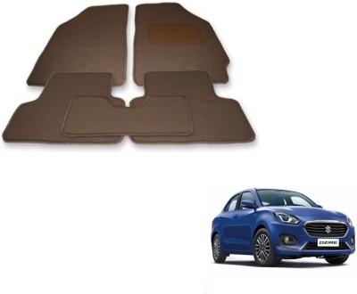 MOCKHE Fabric Standard Mat For  Maruti Suzuki New Dzire(Beige)