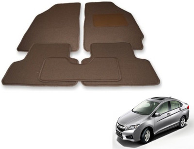 MOCKHE Fabric Standard Mat For  Honda City(Beige)
