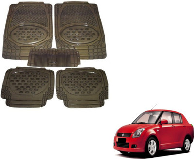 MOCKHE Rubber, Plastic Standard Mat For  Maruti Suzuki Swift Dzire(Grey)