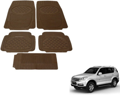 MOCKHE Rubber, Plastic Standard Mat For  SsangYong Rexton(Beige)
