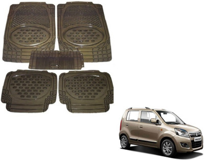 MOCKHE Rubber, Plastic Standard Mat For  Maruti Suzuki WagonR Stingray(Grey)