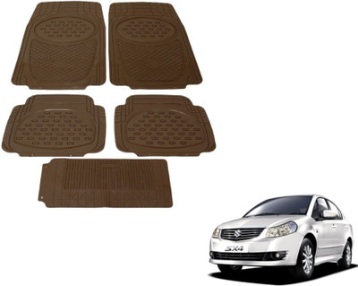 MOCKHE Rubber, Plastic Standard Mat For  Maruti Suzuki SX4(Beige)