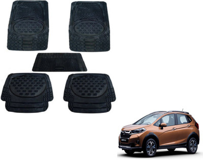 MOCKHE Rubber, Plastic Standard Mat For  Honda NA(Black)