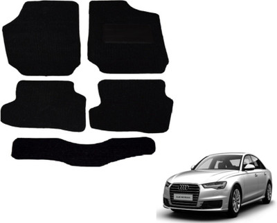 MOCKHE Fabric Standard Mat For  Audi A6(Black)