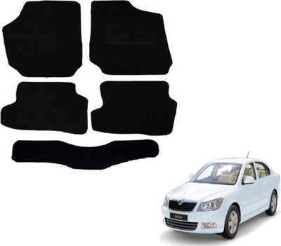 MOCKHE Fabric Standard Mat For  Skoda Laura(Black)