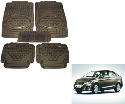 MOCKHE Rubber, Plastic Standard Mat For  Maruti Suzuki Ciaz(Grey)