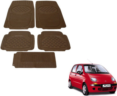 MOCKHE Rubber, Plastic Standard Mat For  Daewoo Matiz(Beige)