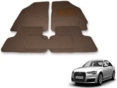 MOCKHE Fabric Standard Mat For  Audi A6(Beige)