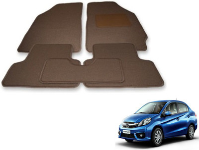 MOCKHE Fabric Standard Mat For  Honda Amaze(Beige)