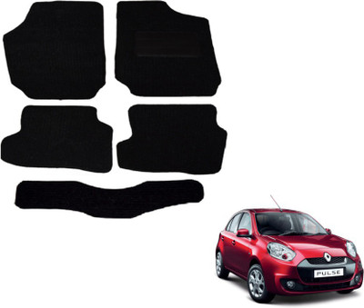 MOCKHE Fabric Standard Mat For  Renault Pulse(Black)
