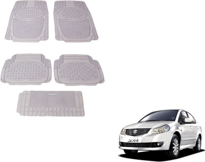 MOCKHE Rubber, Plastic Standard Mat For  Maruti Suzuki SX4(Clear)